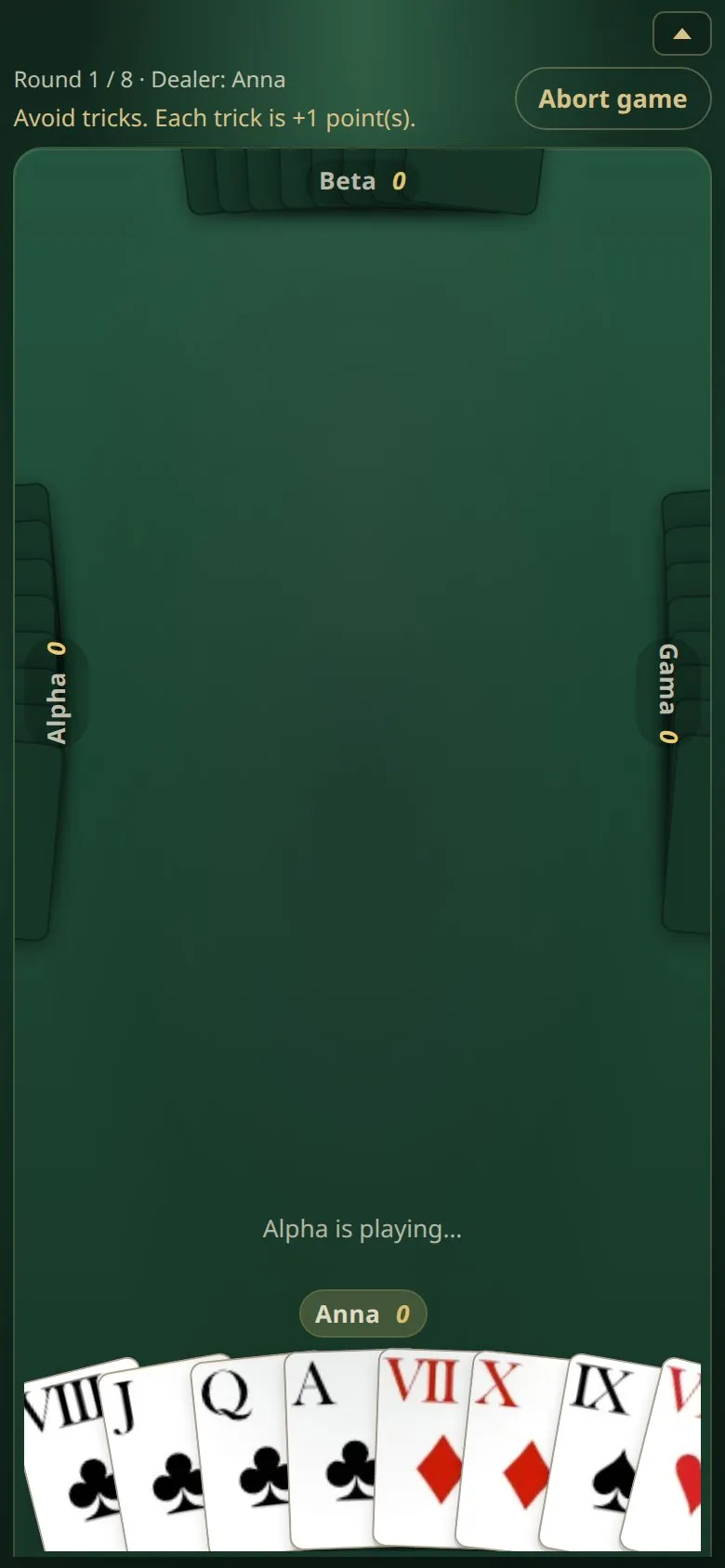 Lorum match on a phone